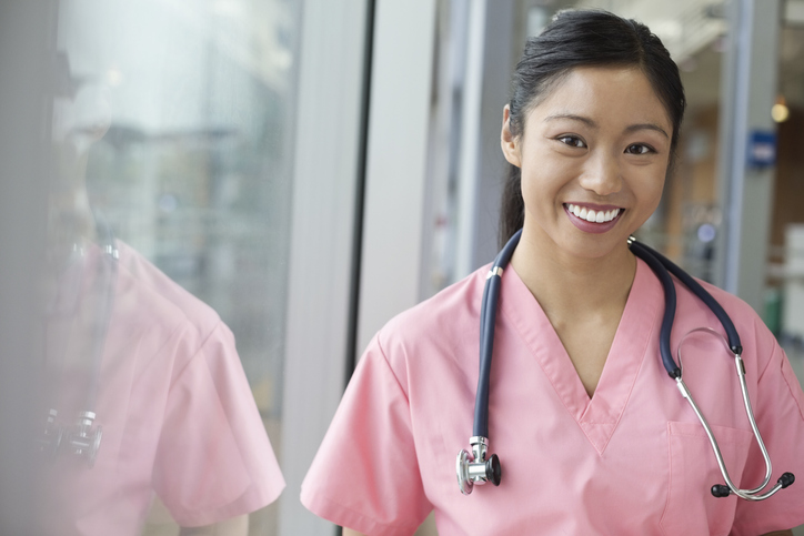 Portrait of a smiling nurse